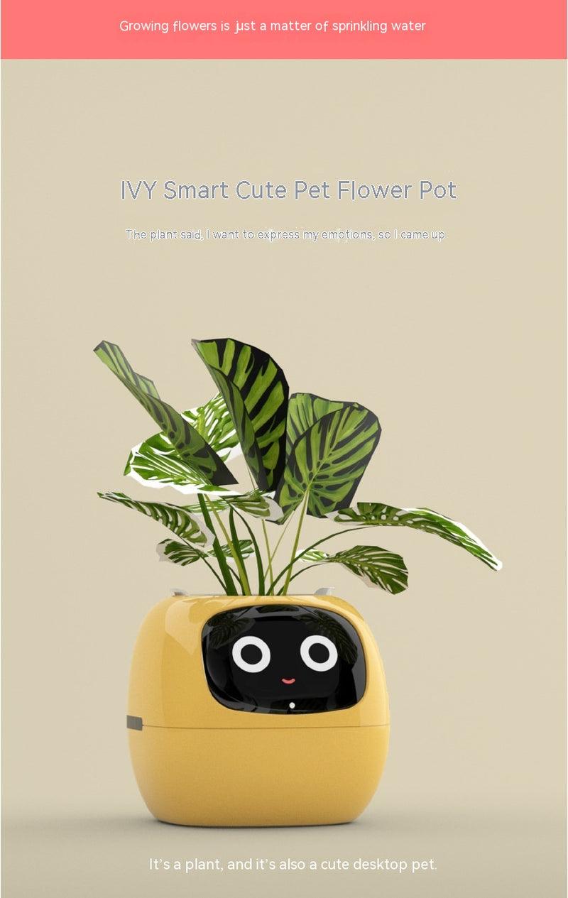 Smart Planter Endless Fun over 49 Rich Expressions 7 Smart Sensors and AI Chips Make Raising Plants Easy and Fun