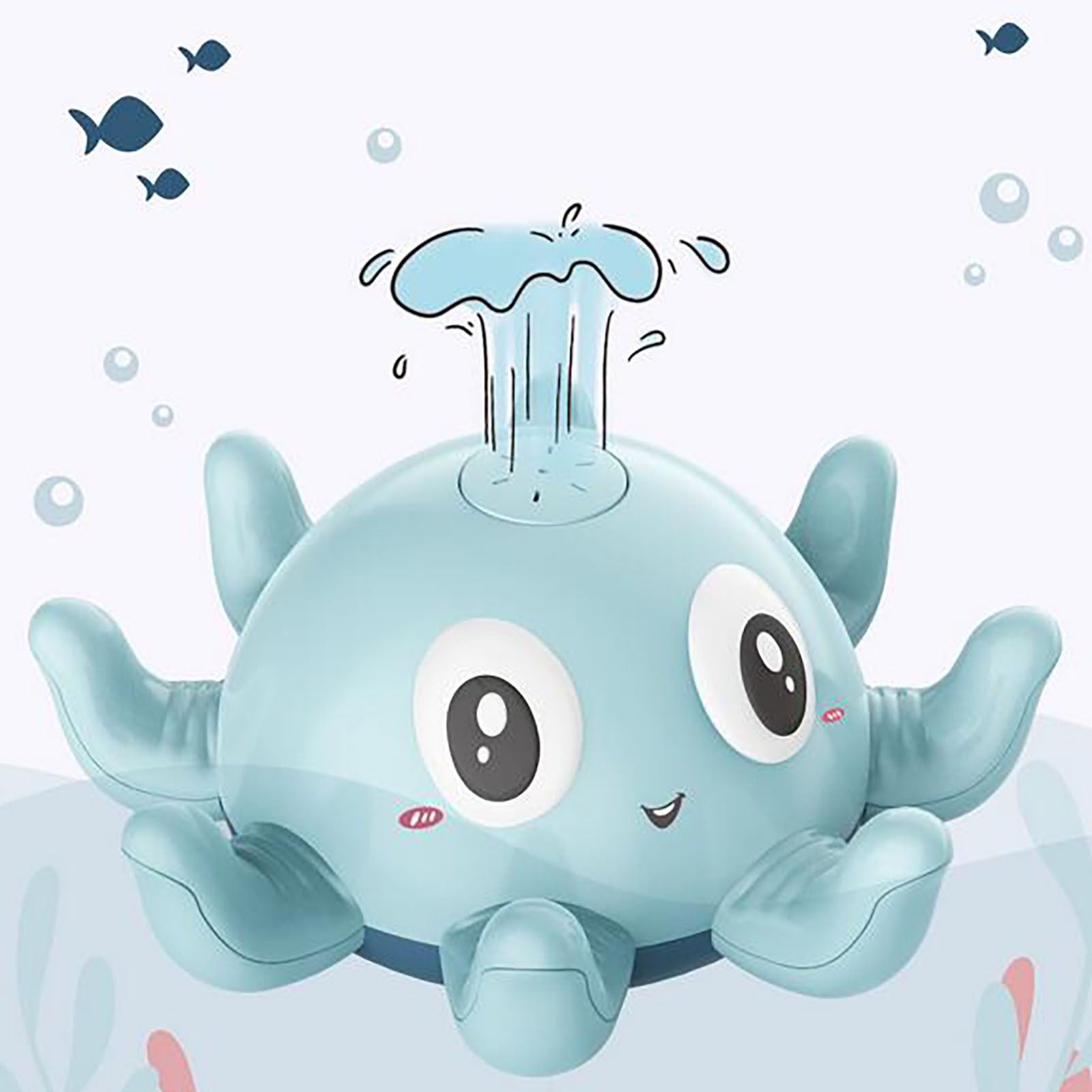Children'S Automatic Water Spray Bath Toys Bath Fun Toys with Flashing Water Spray Toy Baby Swimming Shower with Toys New