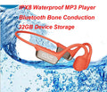 IPX8 Waterproof Swimming MP3 Player 32GB Bluetooth Sports Earphones Music Real Bone Conduction Headphone Wireless Headset