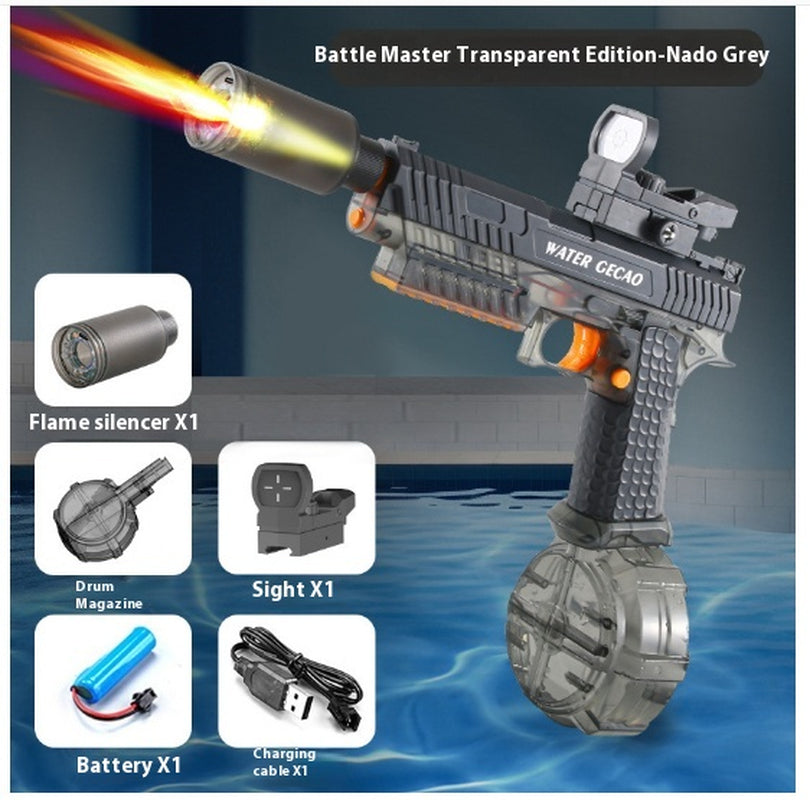 Light UMP45 Electric Water Gun Large Capacity