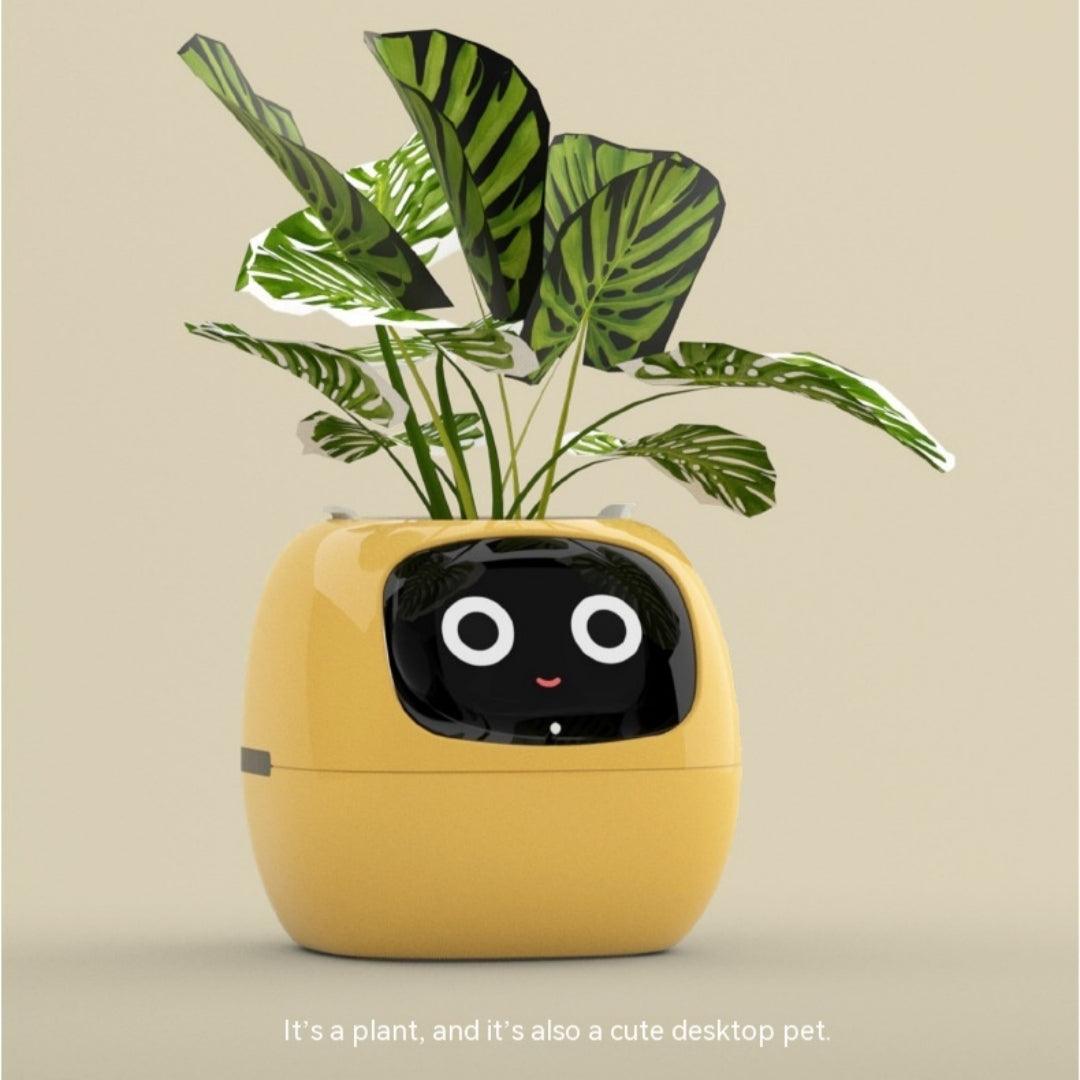 Smart Planter Endless Fun over 49 Rich Expressions 7 Smart Sensors and AI Chips Make Raising Plants Easy and Fun